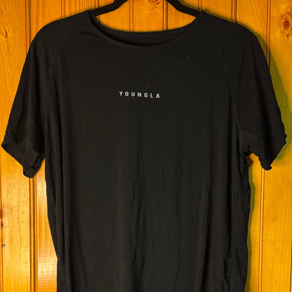 YoungLA Classic Black Tee - Picture 4 of 9
